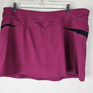 Champion C9 Womens Pink Skort Skirt Tennis Activewear Golf Sz XL Pickleball Gym